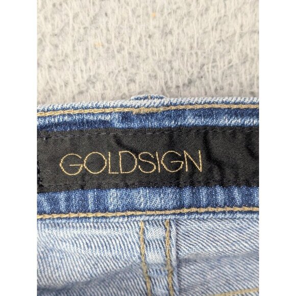 Goldsign Passion Jeans Womens 27 Blue Stretch Bootcut USA 5857 - Picture 4 of 16